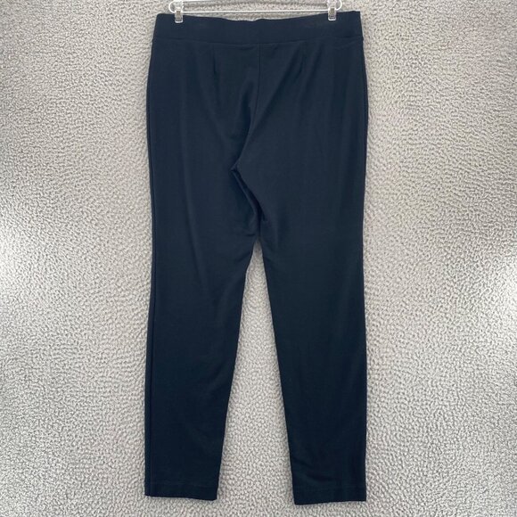 J Jill Pants Womens Small Black Pure Jill Tapered Ankle Stretch Pull On Casual - Picture 3 of 12